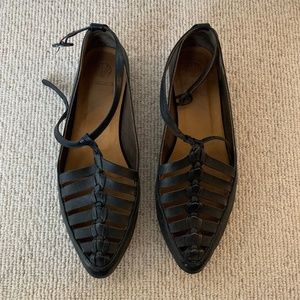 Coclico black flats size 7 (37.5)